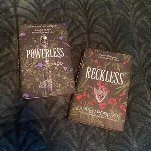 Powerless and Reckless both Hardcover by Lauren Roberts